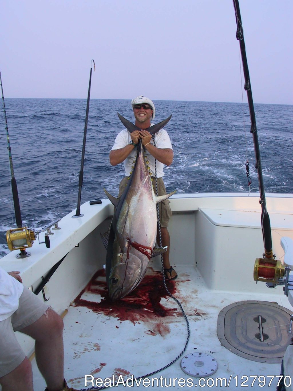 Capt John with a monster Big Eye Tuna | Purple Jet Charter Sportfishing Fleet | Image #26/26 | 