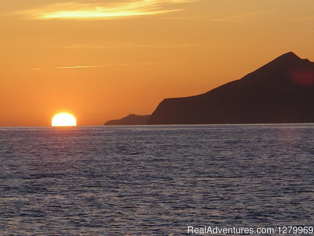 Sunrise at Santa Cruz in Smugglers Cove | Sail Channel Islands | Oxnard, California  | Sailing | Image #1/22 | 