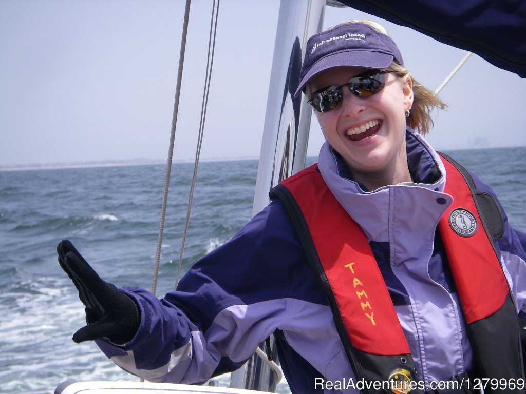 Tammy loves sailing Sancerre | Sail Channel Islands | Image #17/22 | 