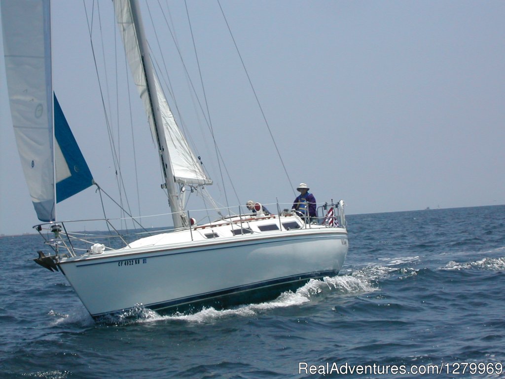 Wiley on port tack | Sail Channel Islands | Image #21/22 | 