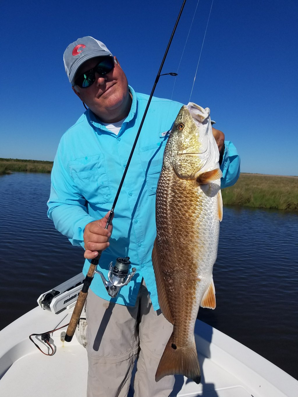 Big Redfish | South Louisiana Red Fishing Charters | Lafayette, Louisiana  | Fishing Trips | Image #1/21 | 