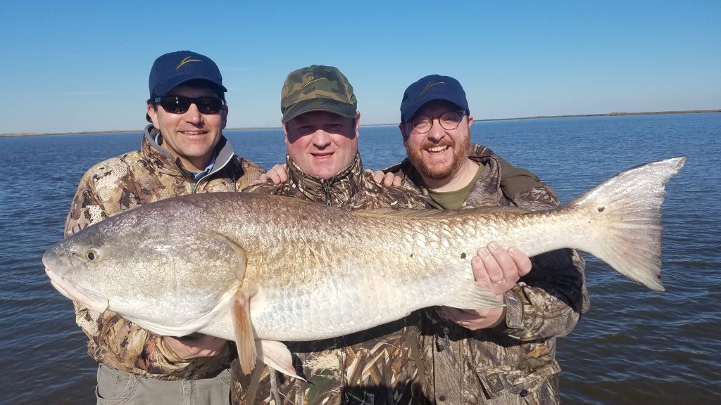 Giant Bull Redfish | South Louisiana Red Fishing Charters | Image #4/21 | 