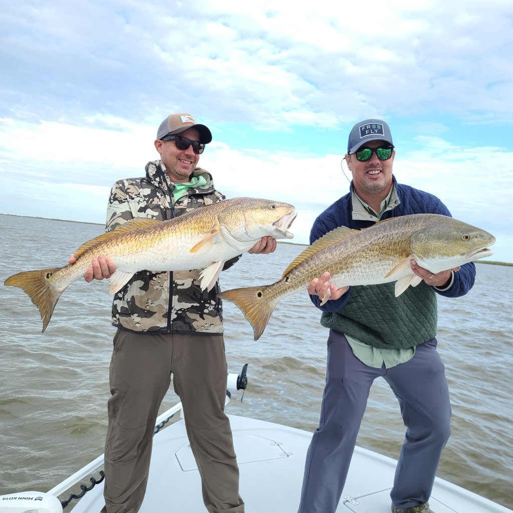 Bull Reds Double | South Louisiana Red Fishing Charters | Image #5/21 | 