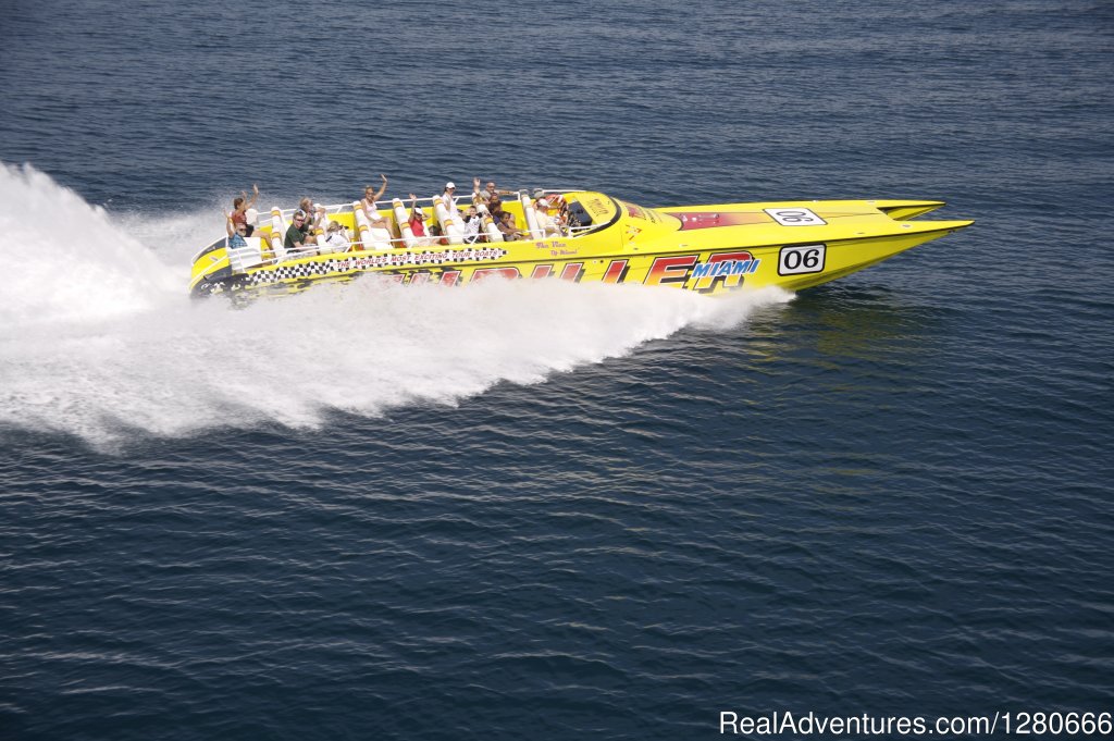 Thriller Miami Speedboat Adventures | Thriller Speedboat Adventures | Miami, Florida  | Sight-Seeing Tours | Image #1/1 | 