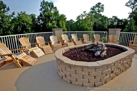 Firepit at The Lodge