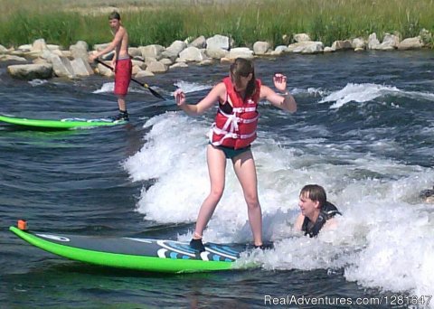 Stand Up Paddleboarding- Kelly's Whitewater Park | Quaint Inn in the Idaho Mountains, Ashley Inn | Cascade, Idaho  | Hotels & Resorts | Image #1/6 | 