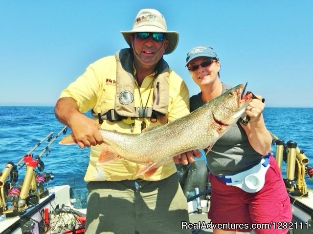 Ellie's Giant Laker | Small groups, Big catches with Wild Dog Good Guyde | Image #5/8 | 