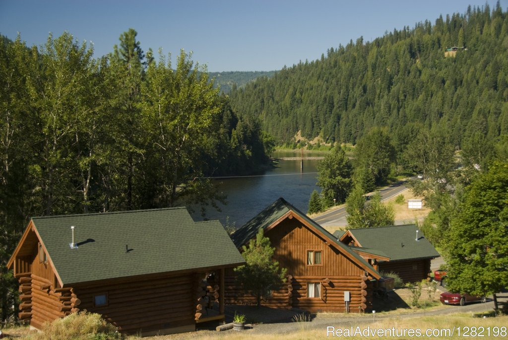 River Dance Lodge Cabins overlooking the Clearwater River | River Dance Lodge | Image #4/20 | 