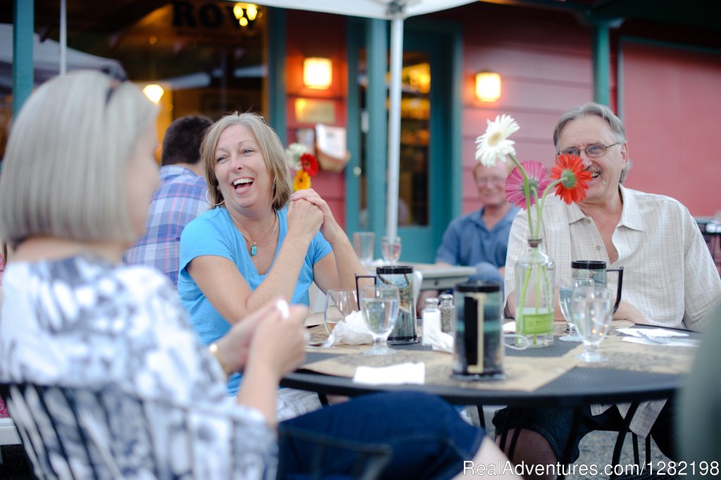 Patio Dining at the Syringa Cafe at River Dance Lodge | River Dance Lodge | Image #9/20 | 