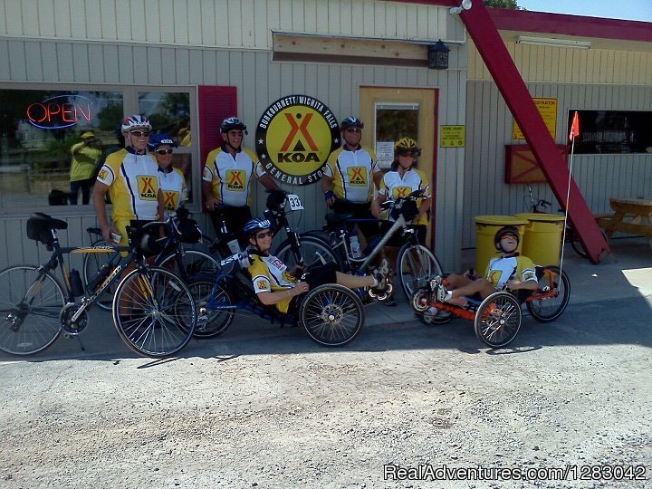 'Team KOA' Hotter-N-Hell 100 bike ride | Burkburnett/Wichita Falls KOA | Image #3/9 | 