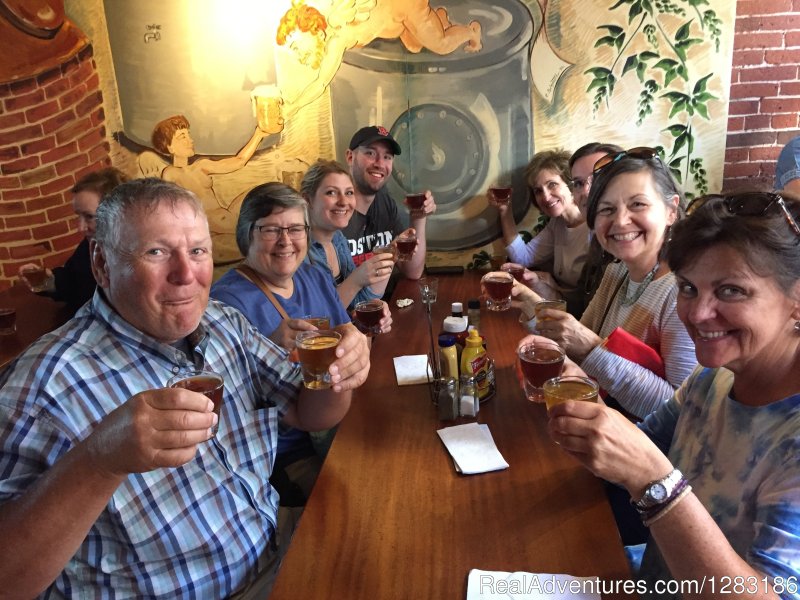 A balanced diet is a Maine craft beer in each hand | Maine Foodie Tours | Image #4/5 | 