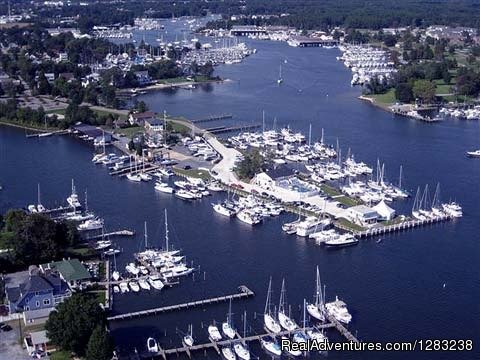 Aerial View of Solomons Island | Chesapeake Bay Scenic Cruises and Tours | Image #3/3 | 