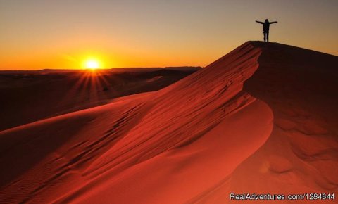 Sunset at the Sahara