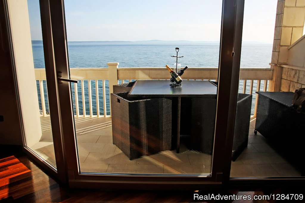 View from the balcony | Luxury Beach House in Podstrana | Podstrana, Croatia | Vacation Rentals | Image #1/8 | 