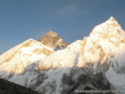 Sunset view of Mount Everest
