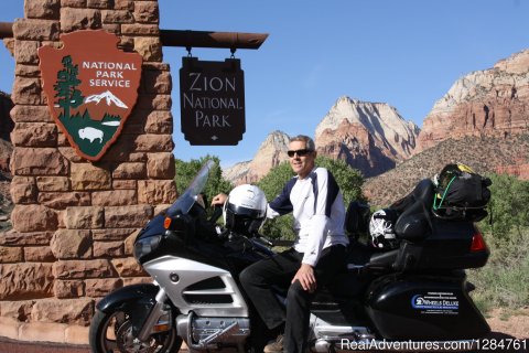 Zion National Park is a Disney Park for riders