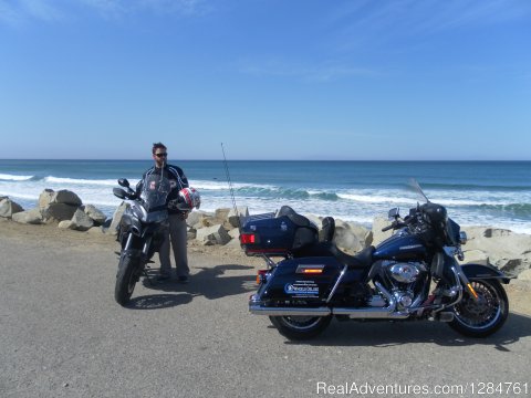 Riding on Pacific Coast is something unforgettable