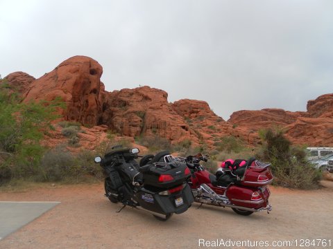 Valley of Fire on 2 WHEELS...DELUXE | Image #16/20 | Touring Motorcycles Rental And Accommodations