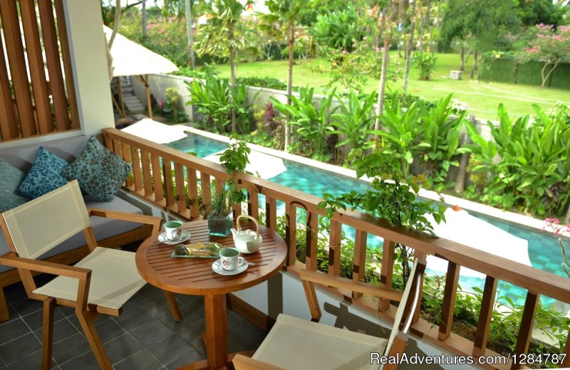 View from the terrace upper floor room | The Open House, Best Beach Boutique Hotel in Bali | Image #3/9 | 