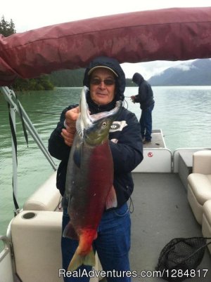 Chilkoot Lake Tours - Alaska Salmon Fishing