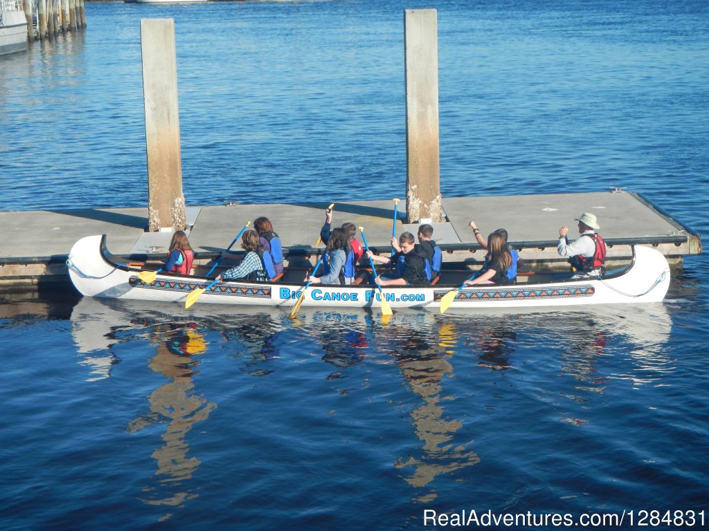 Back at the Dock | Guided War Canoe Adventures for Groups | Image #7/7 | 