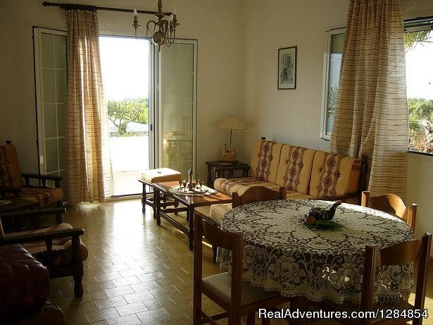 Wind Villas, Living room (2 bedrooms Villa) | Wind Villas, Pounda Paros- Kitesurfing/Windsurfing | Image #8/12 | 