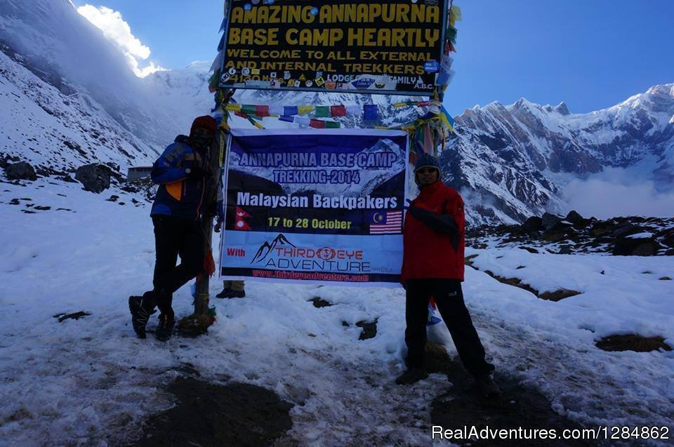 At ABC | Annapurna Sanctuary 14 Day Trek | Image #4/7 | 