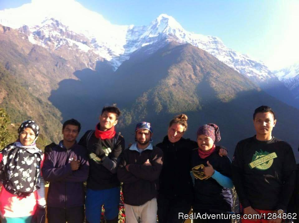 On the way to ABC | Annapurna Sanctuary 14 Day Trek | Image #5/7 | 