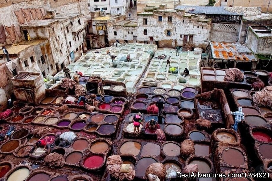 Tanneries of chououara in Fez | Enjoy a real adventure with a Moroccan tour guide | Image #9/16 | 