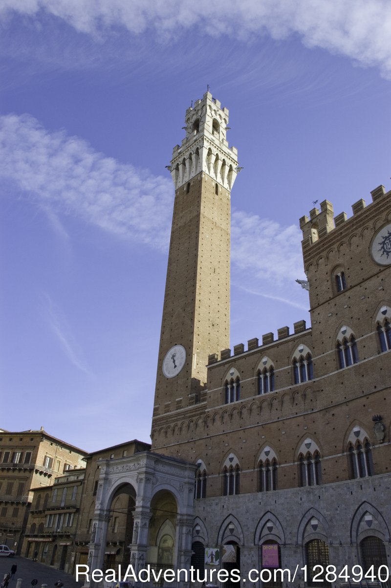 Siena, Torre del Mangia | Tuscany Hilltop Towns Walking Tour May 8-15, 2016 | Image #3/23 | 