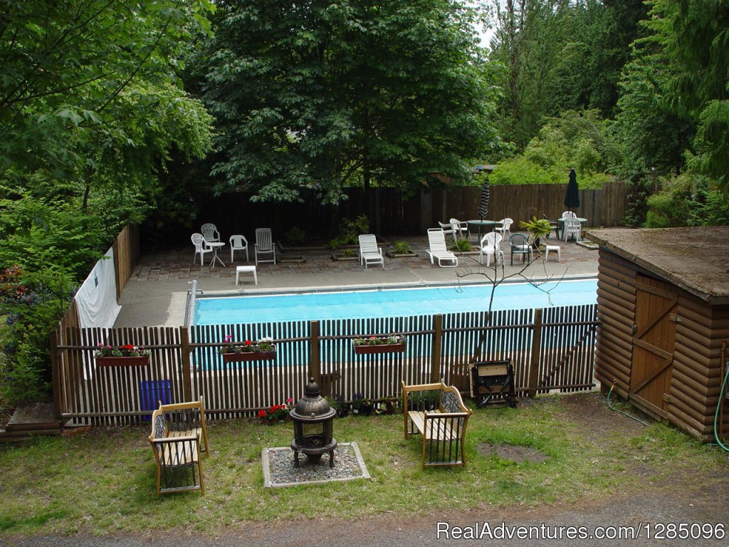 The Pool Area | Family Fun Camping in a Lovely Forest Setting | Image #3/4 | 