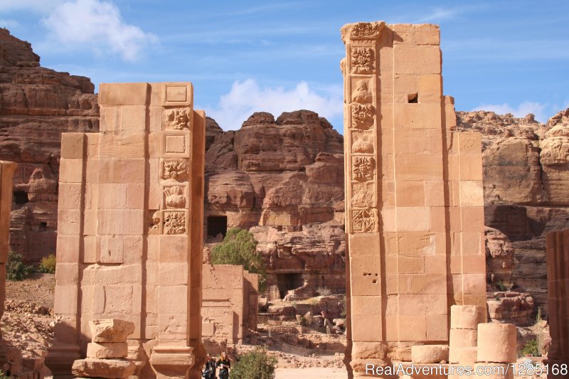Downtown Petra Gate | Nebo Tours Day Tour To Petra | Image #5/6 | 