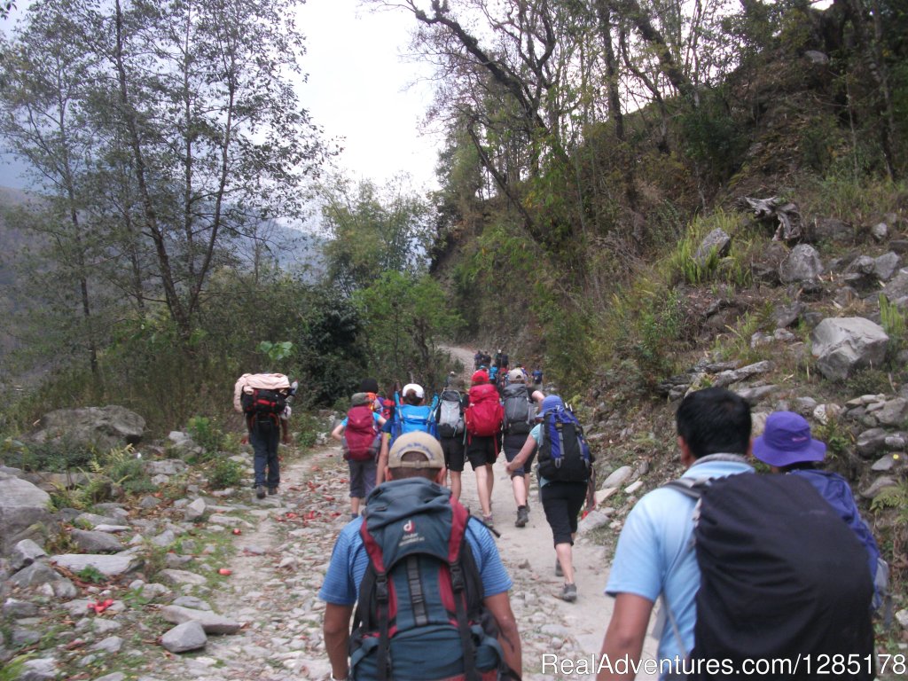 Started our journy | Upper Mustang Trek Nepal | Image #2/8 | 