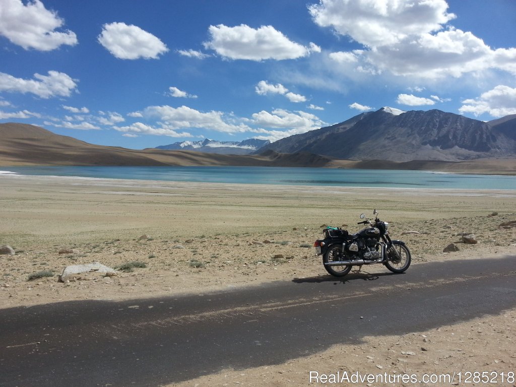 High altitude Himalayan lake | Motorcycle Tours India -Royal Bike Riders | Image #4/25 | 
