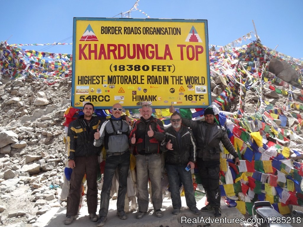 World's Highest Road | Motorcycle Tours India -Royal Bike Riders | New Delhi, India | Motorcycle Tours | Image #1/25 | 