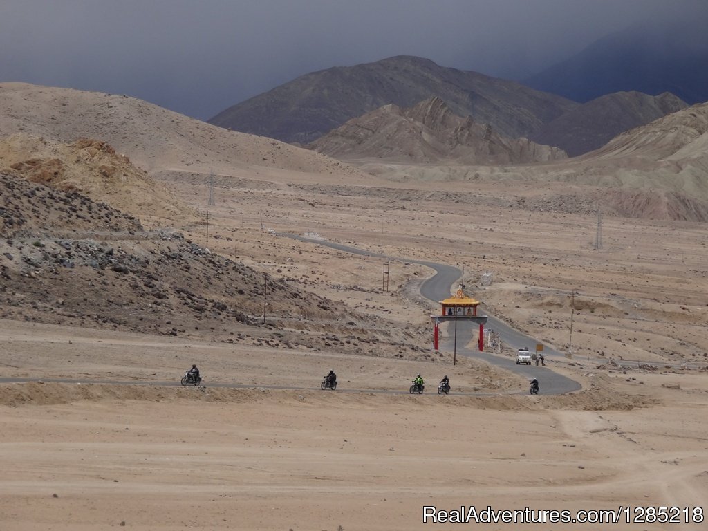 Road to Likir Monastery in Ladakh india | Motorcycle Tours India -Royal Bike Riders | Image #17/25 | 