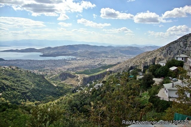 City of Volos (view from Makrinitsa village) | Meteora and Mount Pelion Hiking Tour | Image #2/4 | 