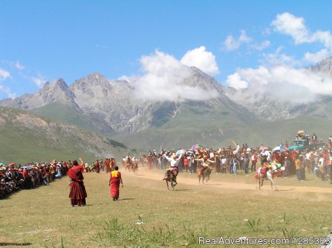 Eastern Tibet horse festival