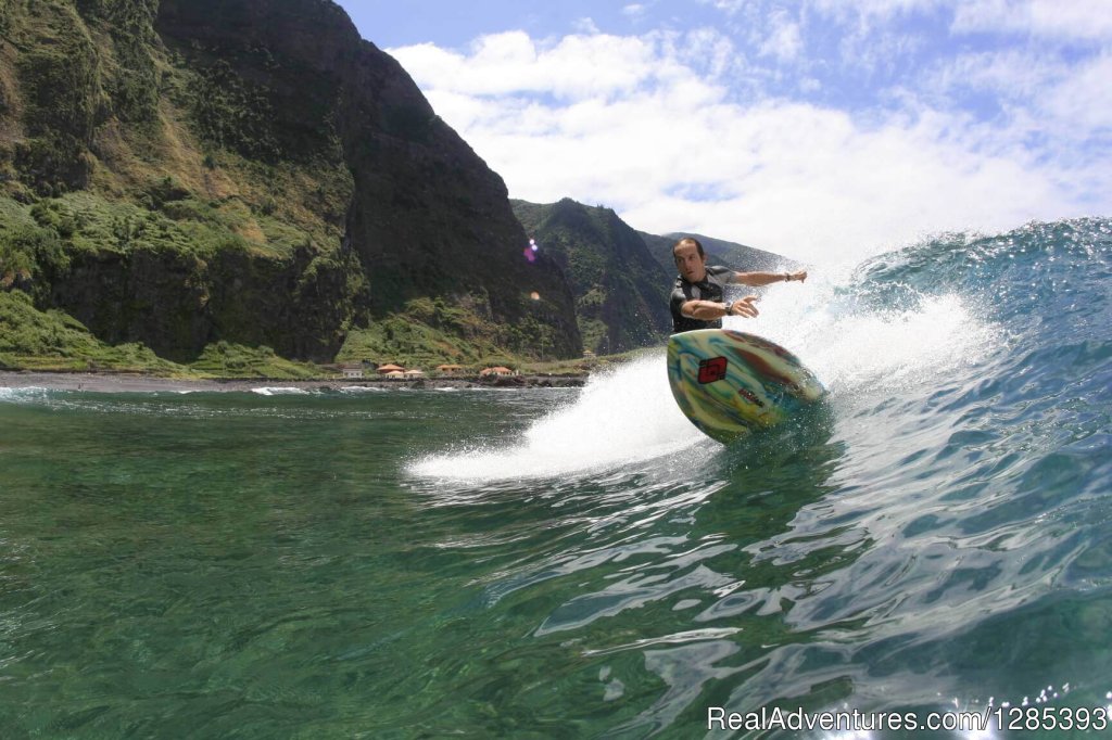Surfing camp on Madeira Island 'Hawaii of Europe' | Madeira Island, Portugal | Surfing | Image #1/9 | 