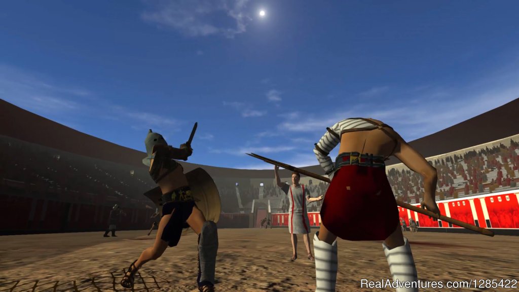 Gladiators | On-site 3d virtual reality tour of ancient Pompeii | Image #3/3 | 