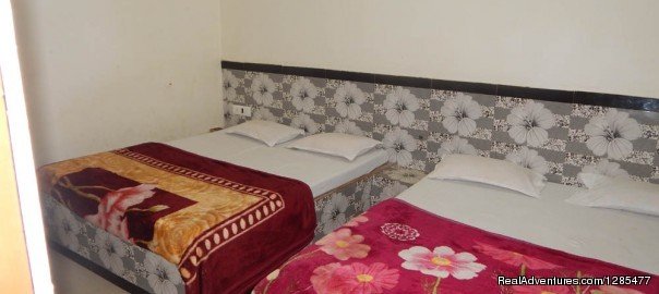 Four Bed AC Room | Online Hotel and Accommodation Booking for Ujjain | Image #5/7 | 