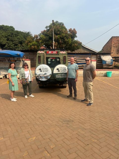 On The Way To Murchison Falls National Park