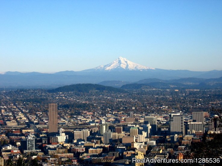 Mt. Hood from Pittock Mansion | The Liberation Tour to expand your Comfort Zone | Image #4/6 | 