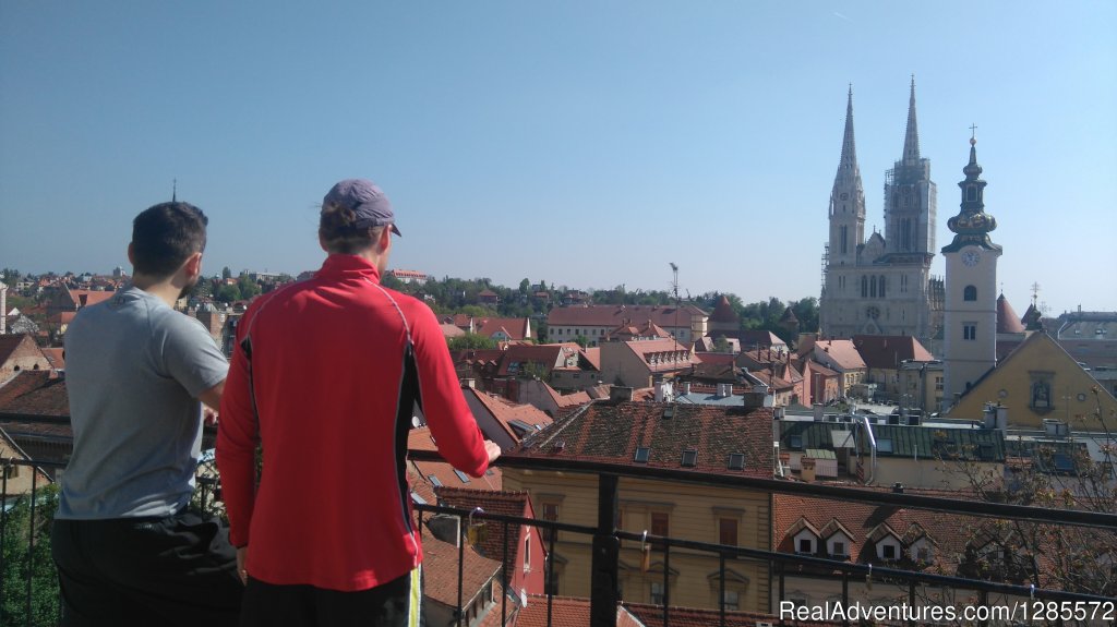 Enjoy the city view | Zagreb Jogging Sightseeing Tour | Image #5/5 | 