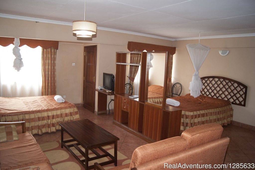 Family room with 2 double beds | Affordable Accomodation at YWCA Parkview Suites | Image #2/8 | 