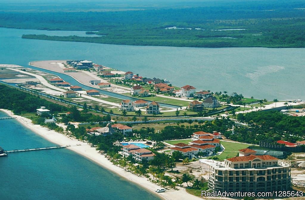 Placencia Village, Sky View | Belize Shuttle, Airport Shuttle Service | San Ignacio, Belize | Car & Van Shuttle Service | Image #1/3 | 