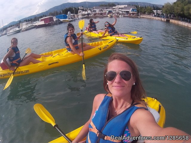 Happy People On Our Sea Kayaking Tour | Sea Kayaking Tour in Split, Croatia | Image #5/7 | 