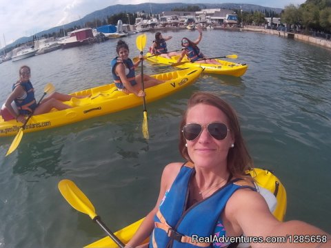 Happy People On Our Sea Kayaking Tour