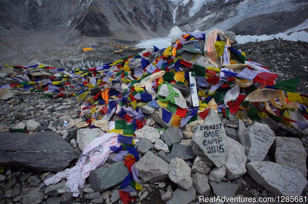 At Everest Base Camp 5360m | Trekking in Nepal | Kathamndu, Nepal | Hiking & Trekking | Image #1/6 | 