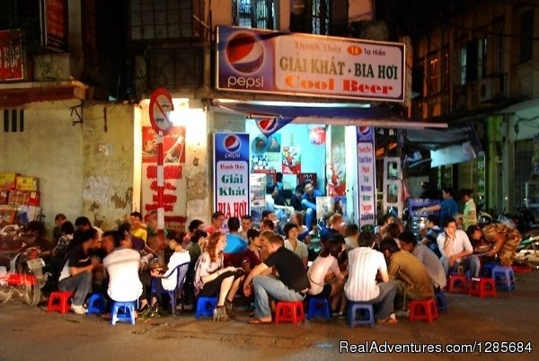 Hanoi food cuisine with draught beer. | Vietnam highlight tours, Luxury Vacation Packages | Image #13/19 | 